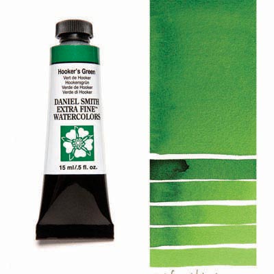 Daniel Smith Watercolour - Hooker's Green 15ml (S1)