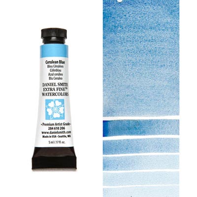 Daniel Smith Watercolour - Cerulean Blue 5ml (S3)