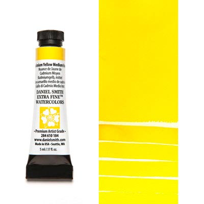 Daniel Smith Watercolour - Cadmium Yellow Medium Hue 5ml (S3)