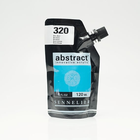 Abstract Acrylic 120ml - Azure Blue