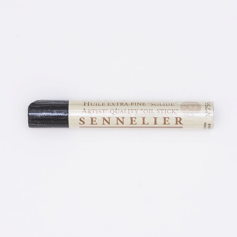 Sennelier Oil Stick - Ivory Black (1)