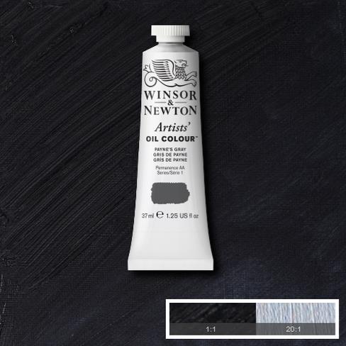 W&N Artists Oil 37ml - Payne's Grey (1)