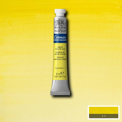 Cotman 8ml - Lemon Yellow Hue