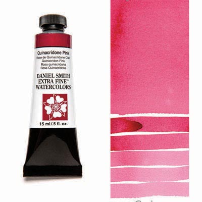 Daniel Smith Watercolour - Quinacridone Pink 15ml (S2)