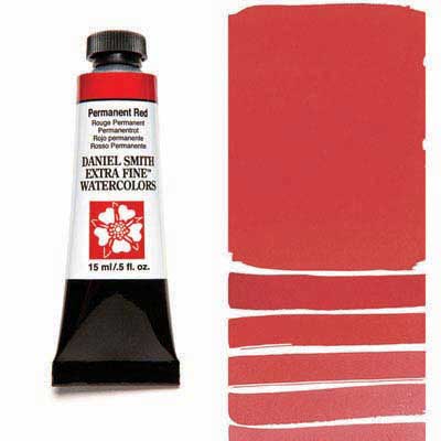 Daniel Smith Watercolour - Permanent Red 15ml (S1)
