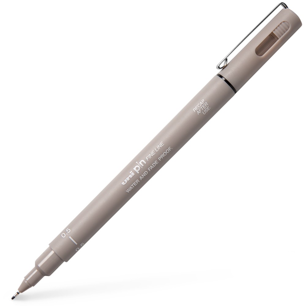 UniPIN Fine Line Pens - Light Grey 0.5