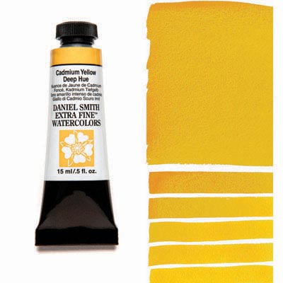 Daniel Smith Watercolour - Cadmium Yellow Deep Hue 15ml (S3)