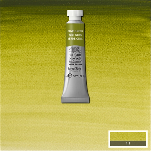 W&N Professional Watercolour 5ml - Olive Green (1)
