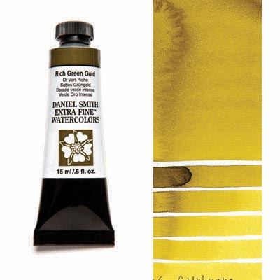 Daniel Smith Watercolour - Rich Green Gold 15ml (S2)