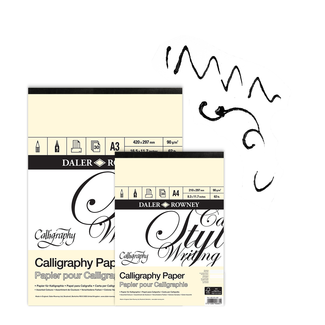DR Calligraphy Pad - A3