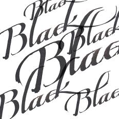 Winsor & Newton Calligraphy Inks 30ml - Black (opaque)