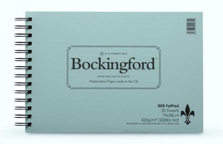 Bockingford RKB FAT PAD 200lb NOT 7.5x11"/19x28cm