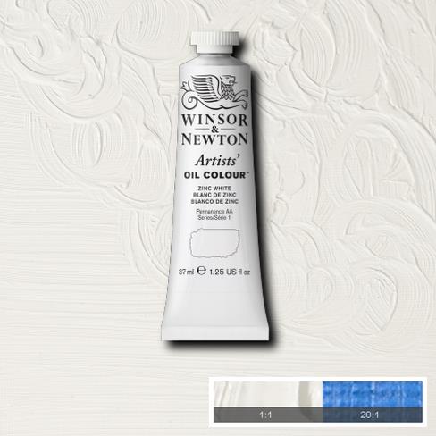 W&N Artists Oil 37ml - Zinc White (1)