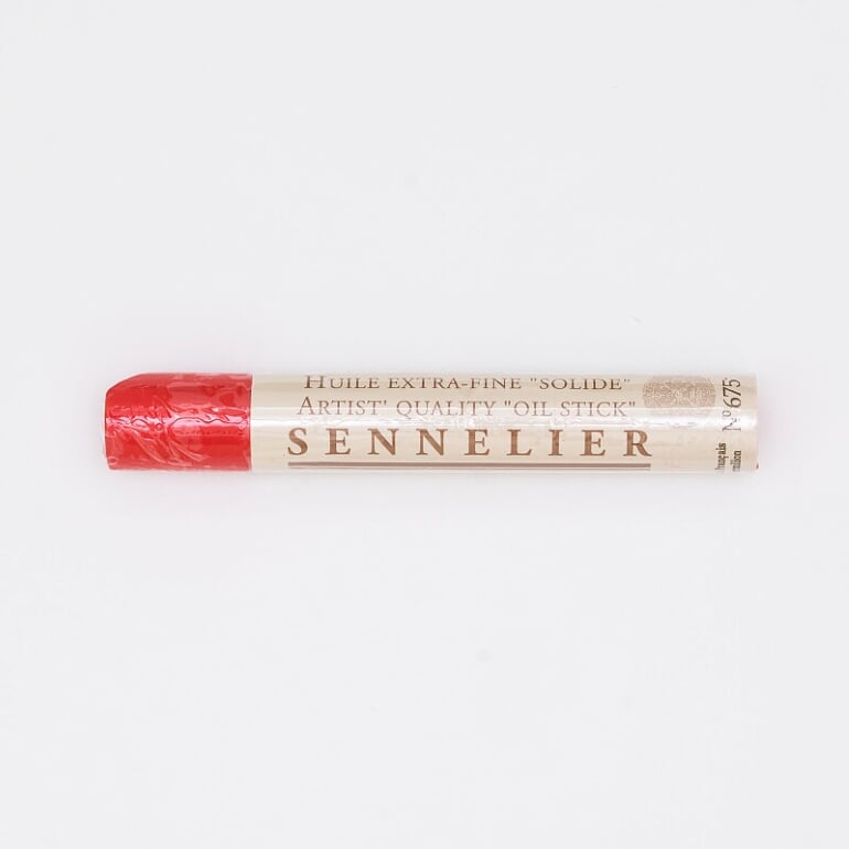 Sennelier Oil Stick - Fr. Vermillion Red (1)