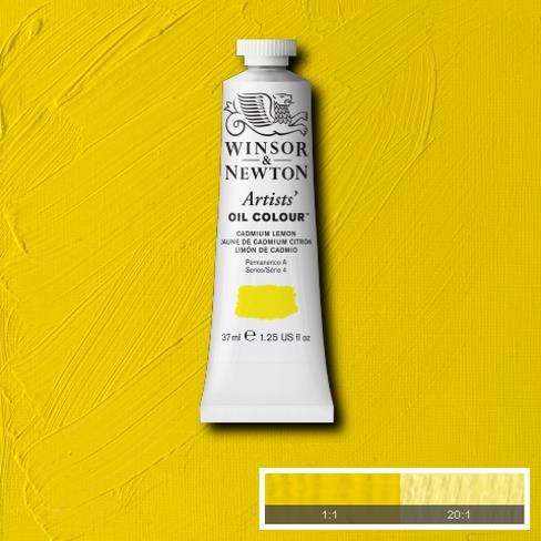 W&N Artists Oil 37ml - Cadmium Lemon (4)