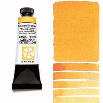 Daniel Smith Watercolour - Permanent Yellow Deep 15ml (S2)
