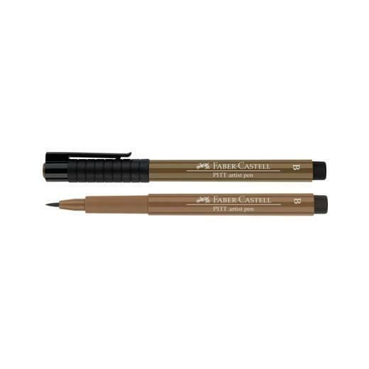 Faber Castell Pitt Brush Pens -  Sepia