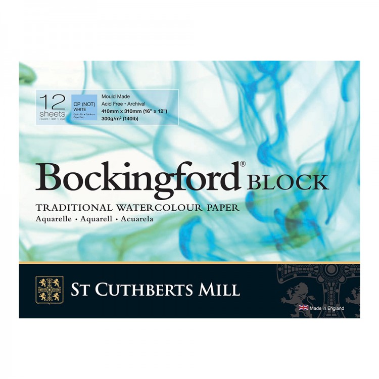 Bockingford BLOCK 140lb NOT 12x16"