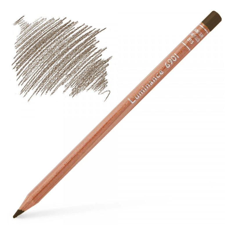 Caran d'Ache Luminance Pencil - Raw Umber 548